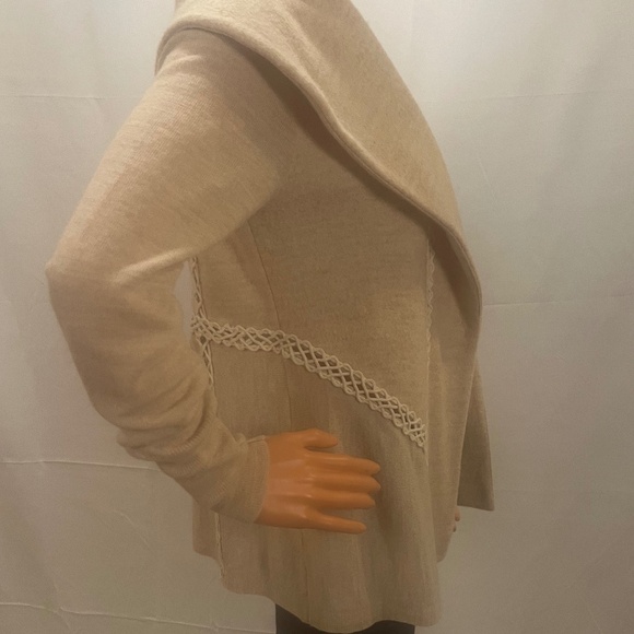 Anthropologie Angel of the North wool jacket with beautiful embroidery - Picture 7 of 13